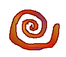 curled up snake