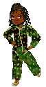 a black doll with Senegalese twists