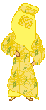 a doll in burkah