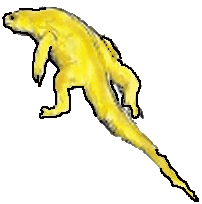 a big nasty, vicious, komodo dragon