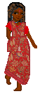 Niyati is a doll in a sari